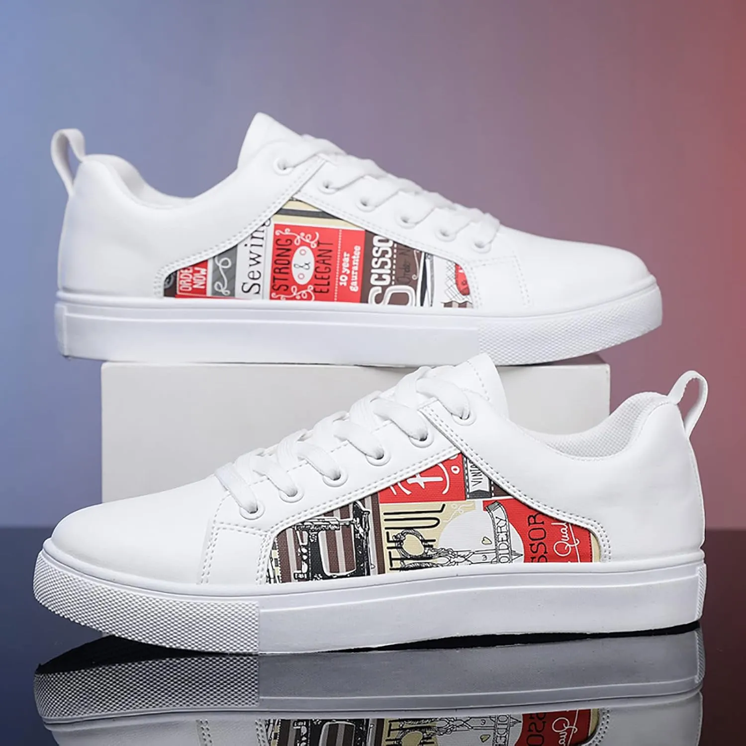 Men's Casual Dress Sneakers Slip On Sneakers Women Wide Width Gym Shoes Men Round Toe Flats Comfortable Womens Loafers Platform Sneakers for Women Fashion