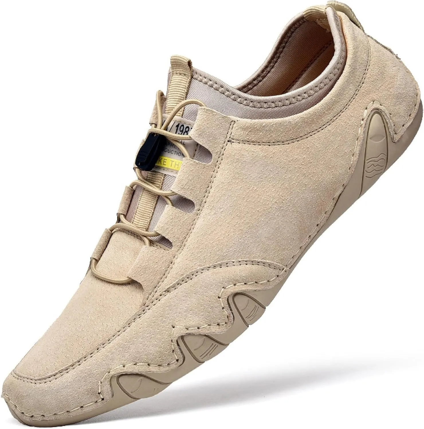 Men's Casual Leather Flats, Walking Shoes, Penny Loafers, Soft Driving Shoes