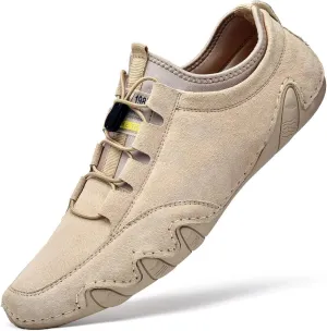 Men's Casual Leather Flats, Walking Shoes, Penny Loafers, Soft Driving Shoes