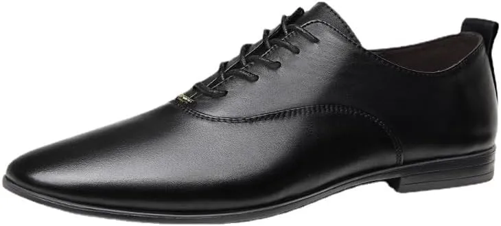Men's Classic Formal Oxford Shoes Mens Shiny Patent Leather Dress Shoes Slip On Pointed Toe Derbys Classic Formal Business Shoes