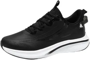 Men's Classic Sneakers Breathable Leather Oxford Casual Shoe Lightweight Comfortable Walking Running Sneakers for Men
