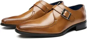 Men's Derbys Shoes,Party Wedding Business Leather Shoes Work Walking Formal Dress Shoes,Brown- 39/UK 6.5/US 7