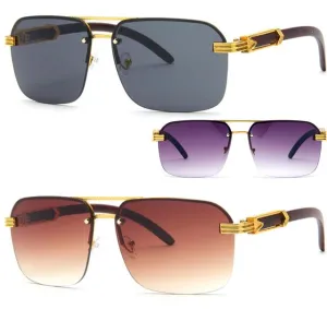 Men's Designer Luxury Pilot Sunglasses