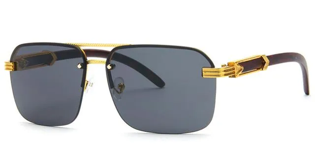 Men's Designer Luxury Pilot Sunglasses