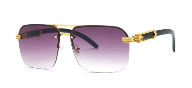 Men's Designer Luxury Pilot Sunglasses