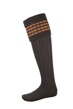Mens Diamond Knit Socks