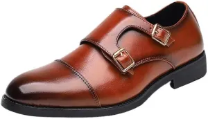 Mens Dress Shoes Black Formal Social Shoe Male Business Wedding for Man Luxury Italian Oxford Loafers Hasp Formal Leather Shoes for Men