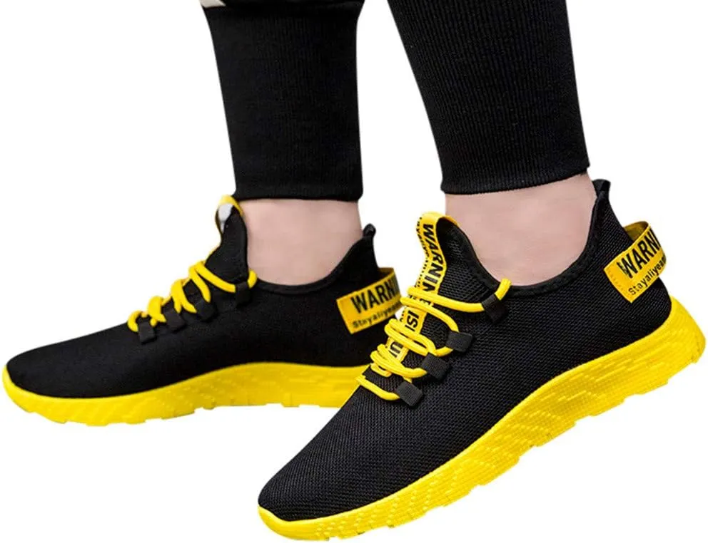 Mens Dress Shoes Casual Oxfords Shoes Knit Lightweight Tennis Shoes Men Comfortable Business Casual Shoes Platform Sneakers Black Tennis Shoe Loafers Casual Slip On