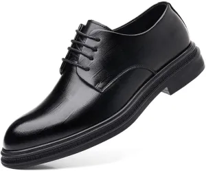 Men's Dress Shoes Men Classic Slip On Pointed Toe Derbys Shoes Formal Business Oxfords Shoes for Men