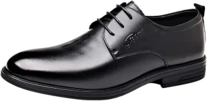 Men's Dress Shoes Slip On Pointed Toe Derbys Classic Formal Business Shoes Casual Summer Breathable Soft Sole