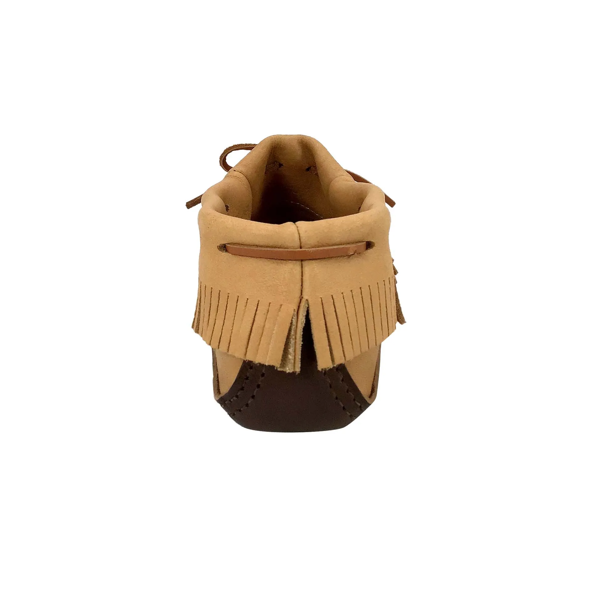 Men's Earthing Moccasins Fringed Ankle