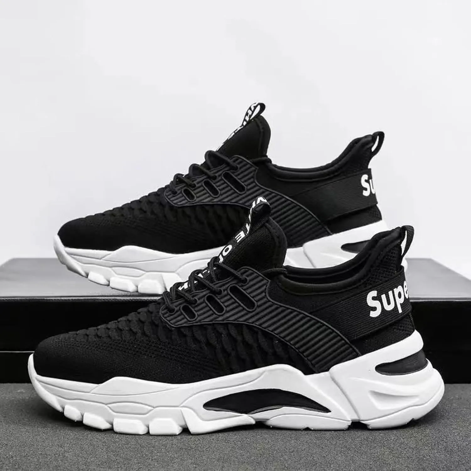 Men's Fashion Sneakers Mens Walking Shoes Sneaker for Men Slip on Shoe for Men Sport Breathable Sneaker