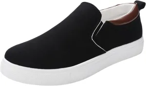 Mens Fashion Solid Color Canvas Flat Bottom Comfortable Running Casual Shoes Casual Chukka Boot Shoes