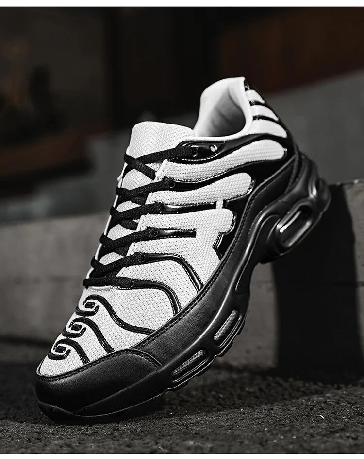 Men's Flyknit Breathable Elastic Air Cushion Sneakers