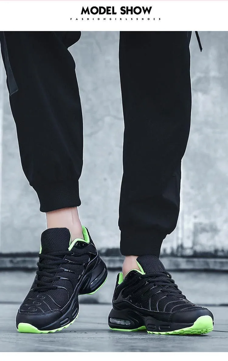 Men's Flyknit Breathable Elastic Air Cushion Sneakers