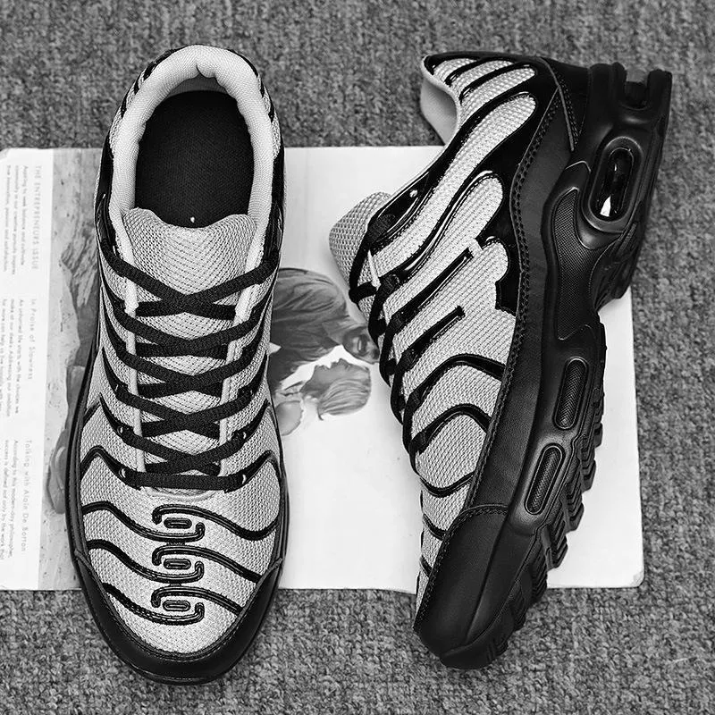 Men's Flyknit Breathable Elastic Air Cushion Sneakers