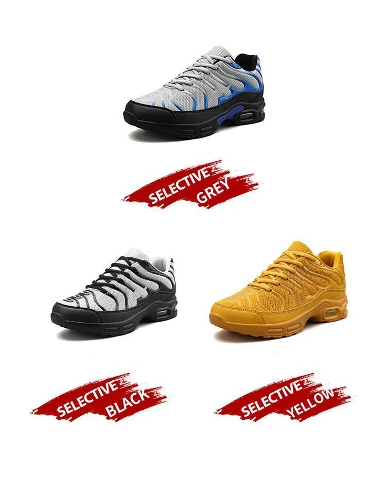 Men's Flyknit Breathable Elastic Air Cushion Sneakers