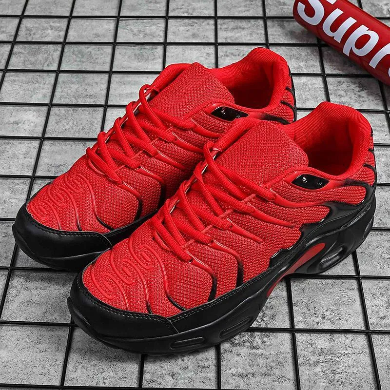 Men's Flyknit Breathable Elastic Air Cushion Sneakers