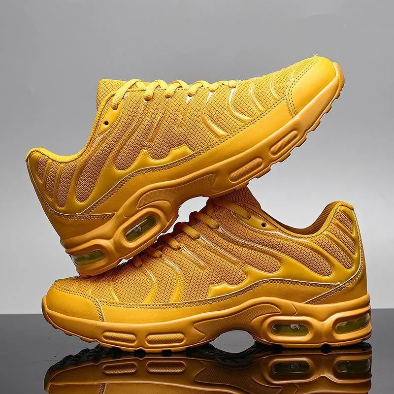 Men's Flyknit Breathable Elastic Air Cushion Sneakers