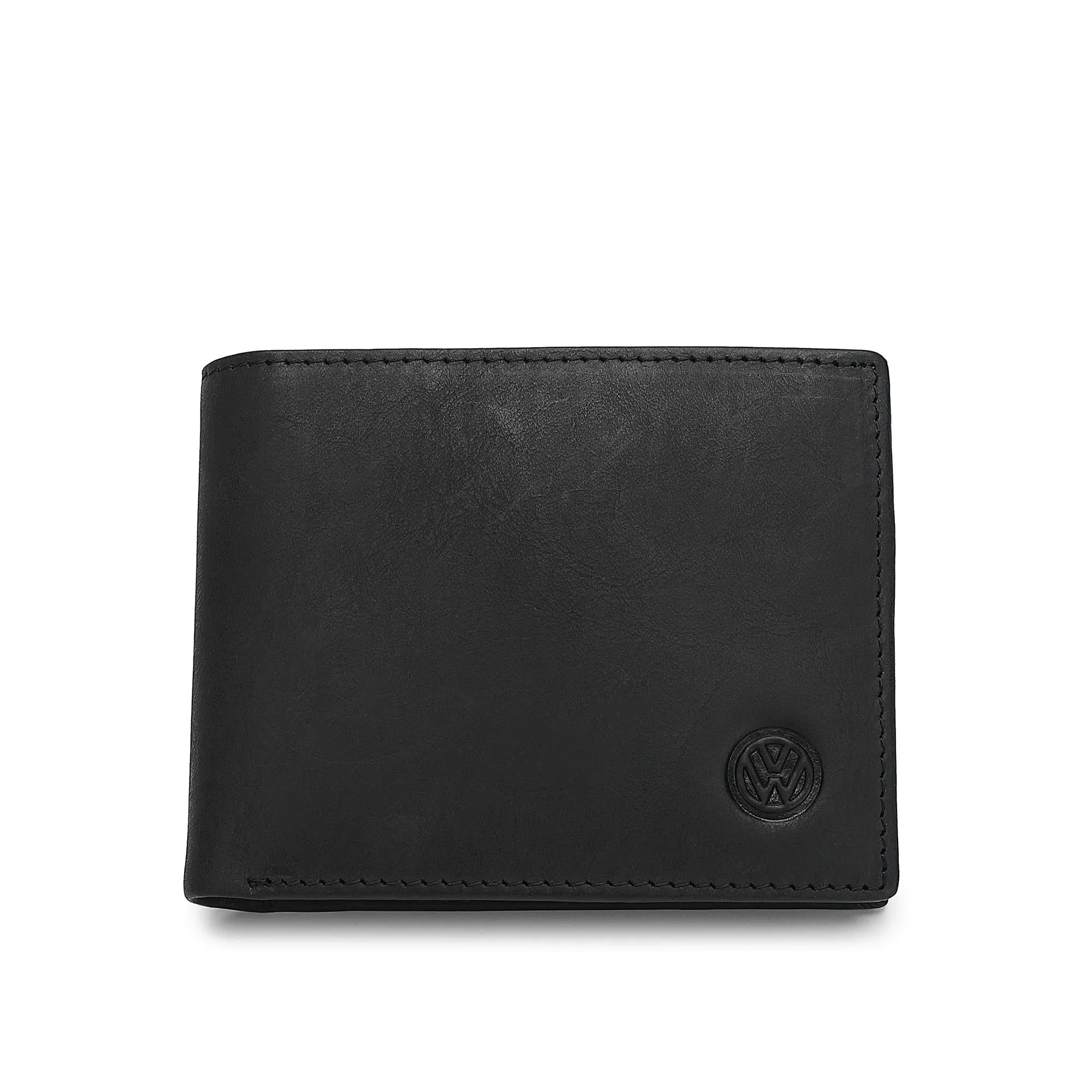 Men's Genuine Leather RFID Bifold Short Wallet - VWW 139
