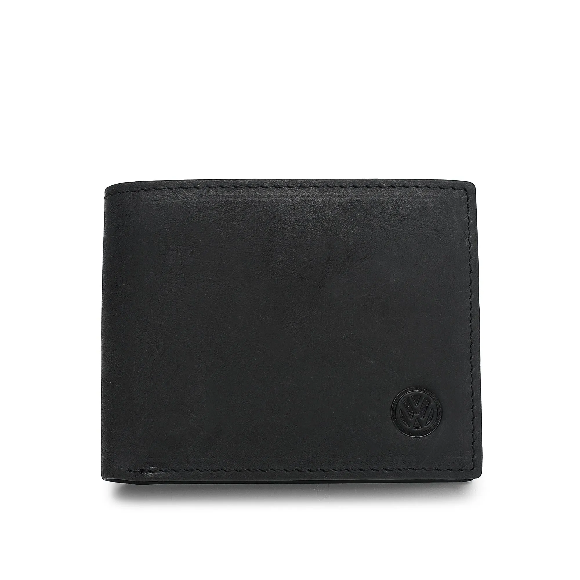 Men's Genuine Leather RFID Bifold Short Wallet - VWW 139