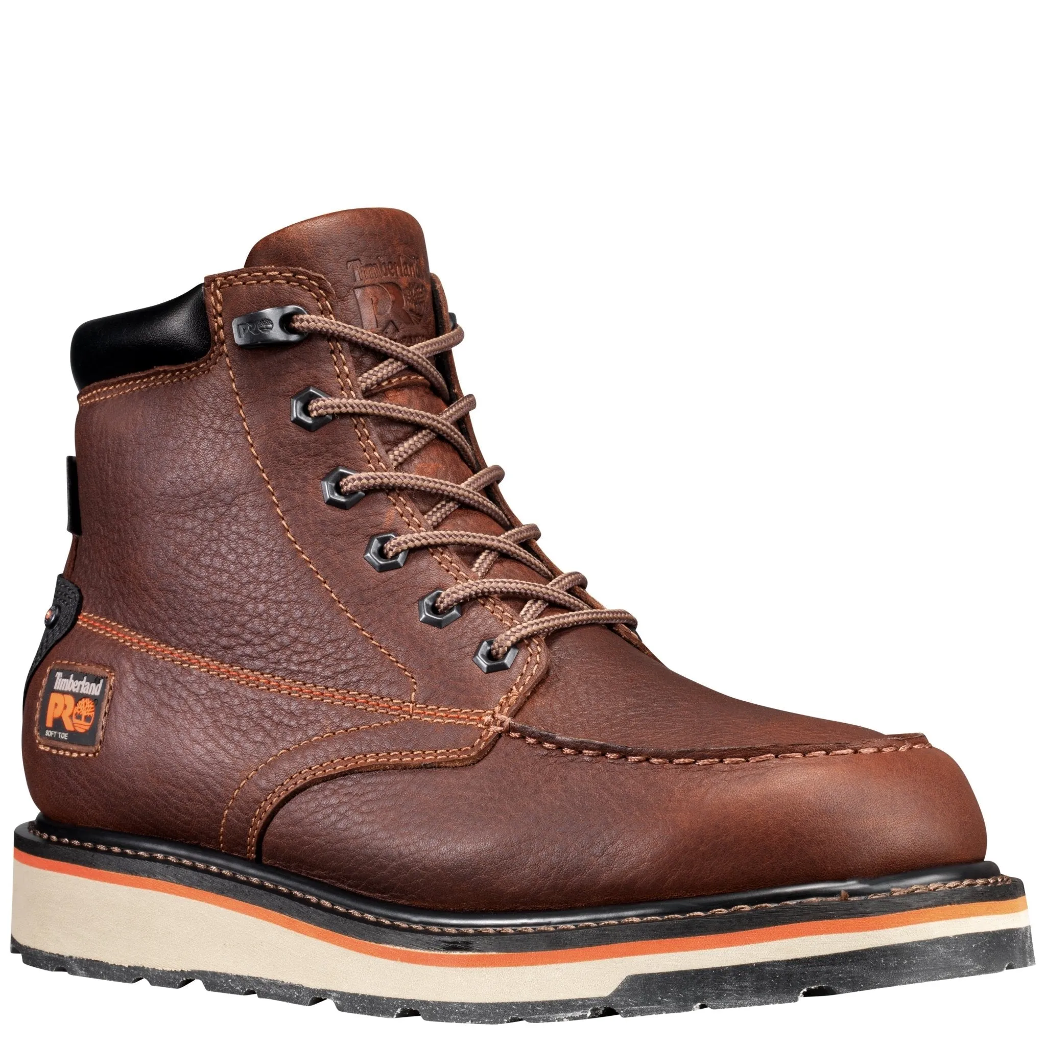 Men's Gridworks 6-Inch Waterproof Soft Moc-Toe Work Boots