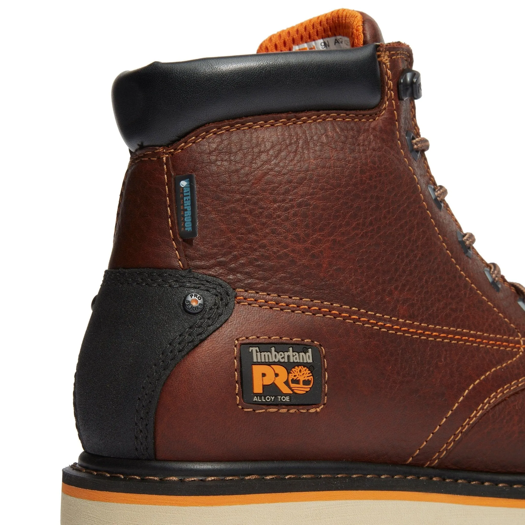 Men's Gridworks 6" Alloy Toe Waterproof Work Boot - Brown