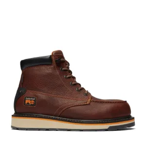 Men's Gridworks 6" Alloy Toe Waterproof Work Boot - Brown