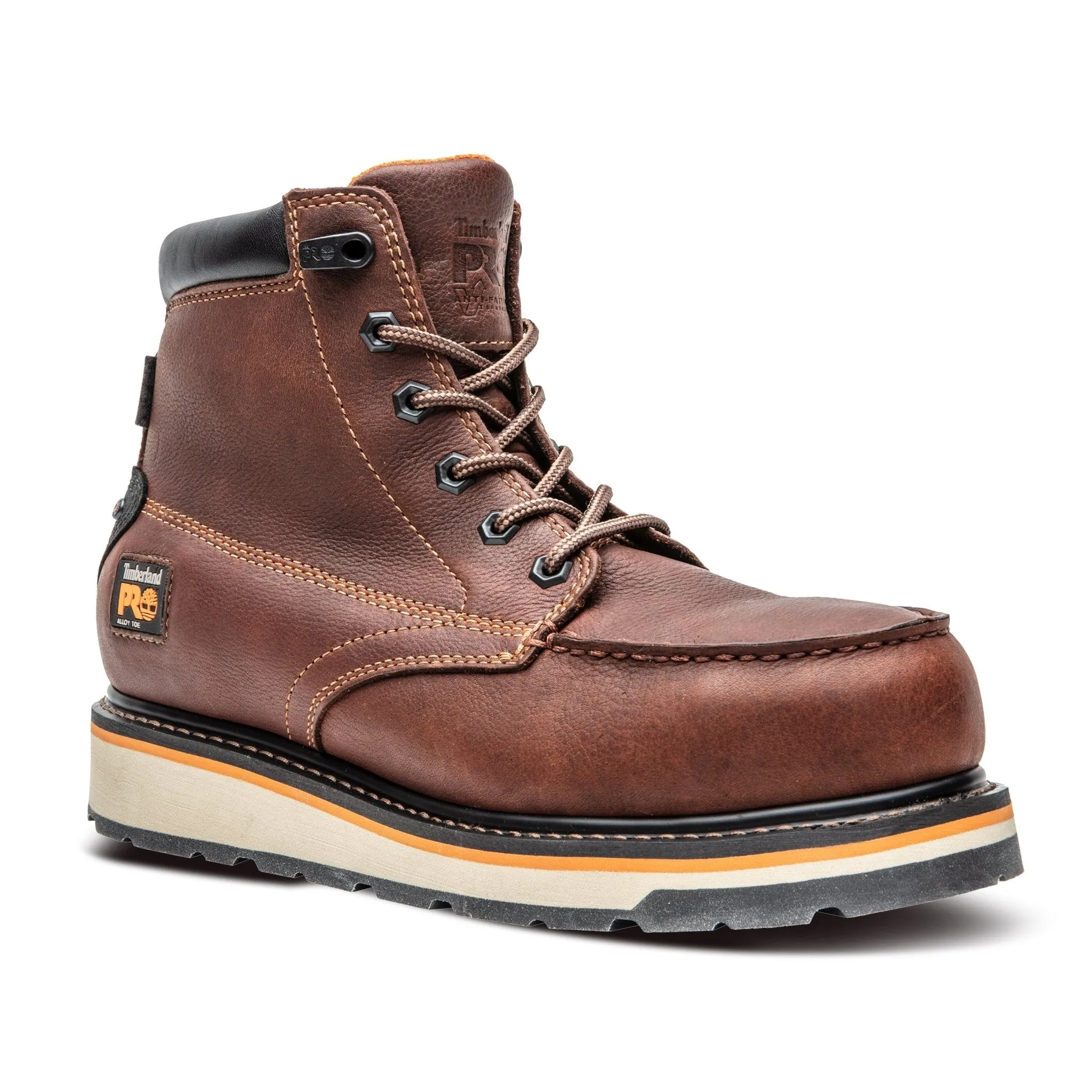 Men's Gridworks 6" Alloy Toe Waterproof Work Boot - Brown