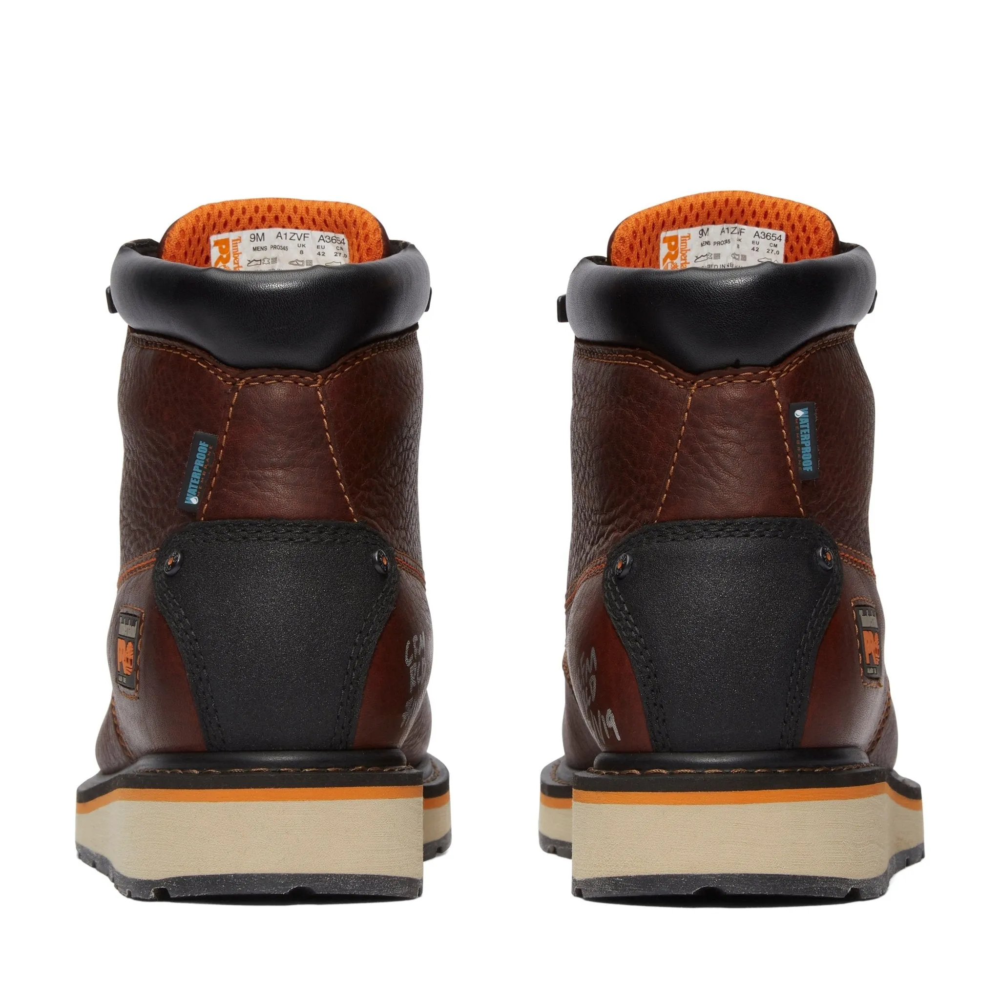 Men's Gridworks 6" Alloy Toe Waterproof Work Boot - Brown