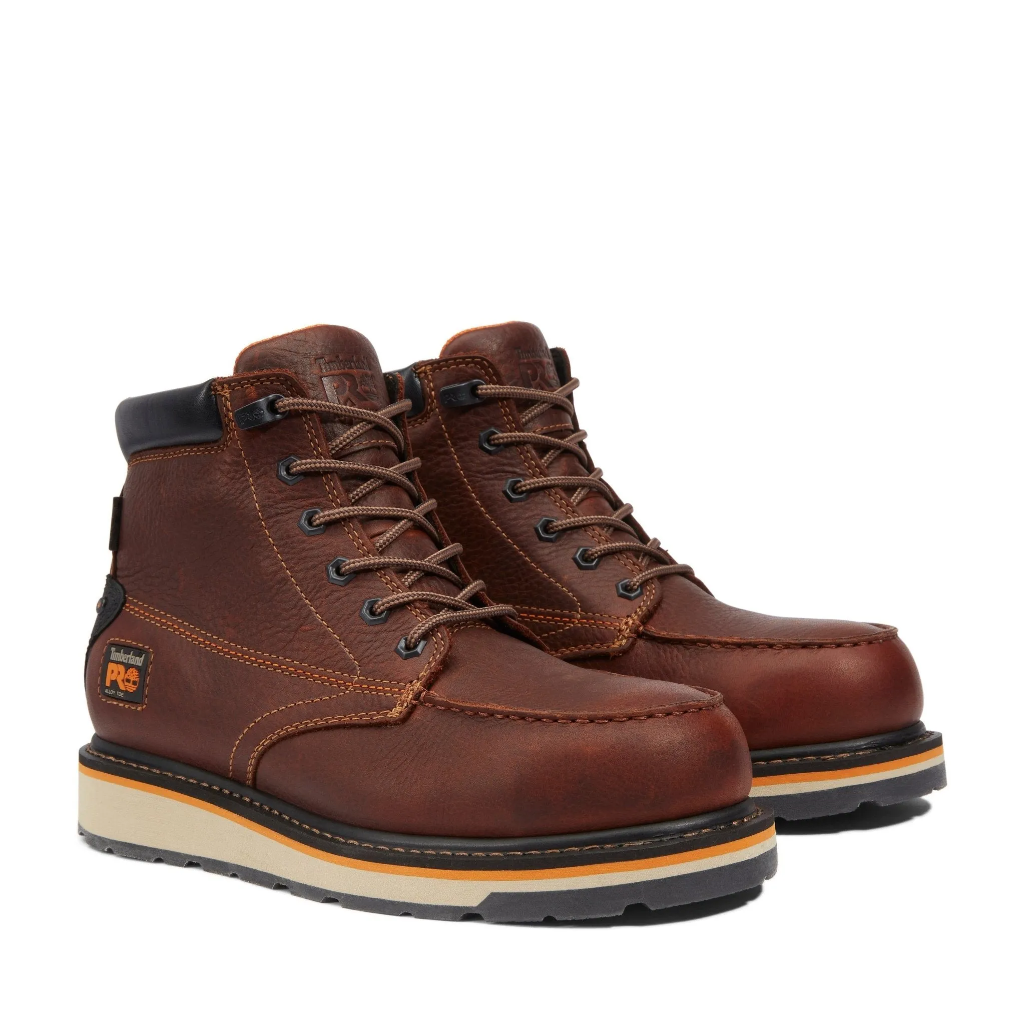 Men's Gridworks 6" Alloy Toe Waterproof Work Boot - Brown