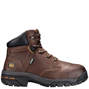 Men's Helix 6" Alloy Toe Waterproof Work Boot - Brown