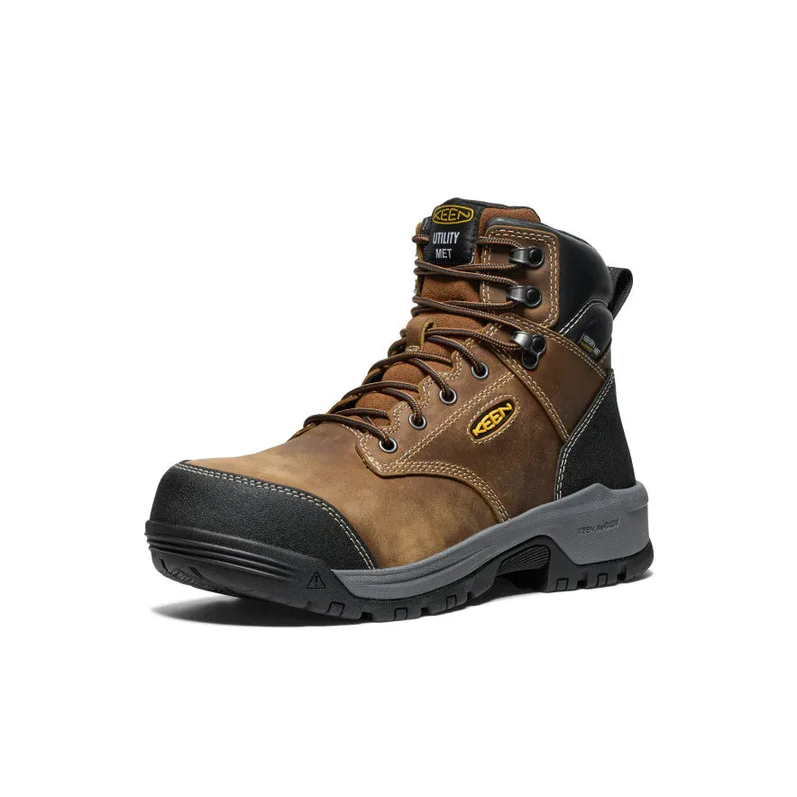 Men's Keen Utility Evanston 6" Waterproof Boot INT MET (Carbon-Fiber Toe)