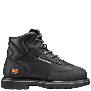 Men's Met Guard Steel Toe Work Boot - Black