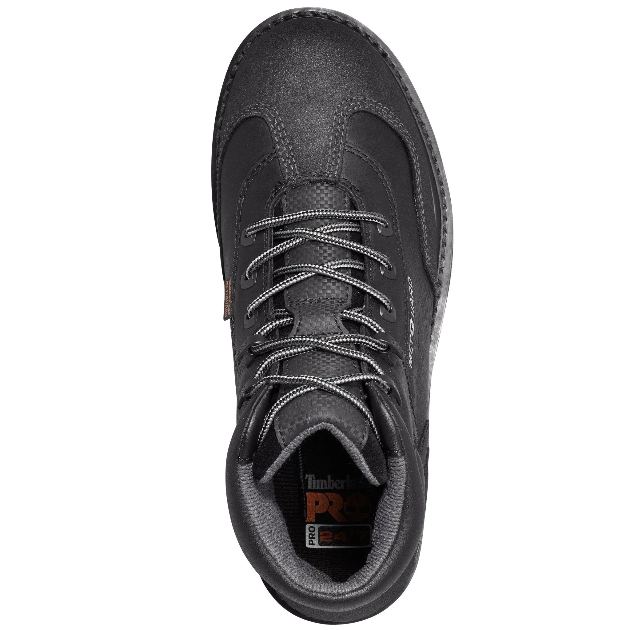 Men's Met Guard Steel Toe Work Boot - Black