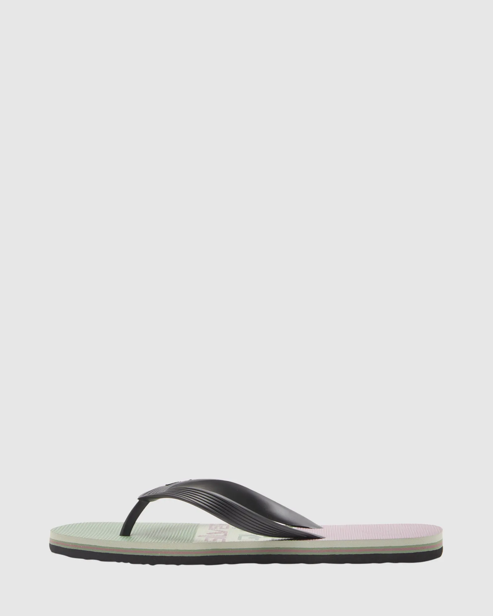 Mens Molokai Stripe Beach Thongs
