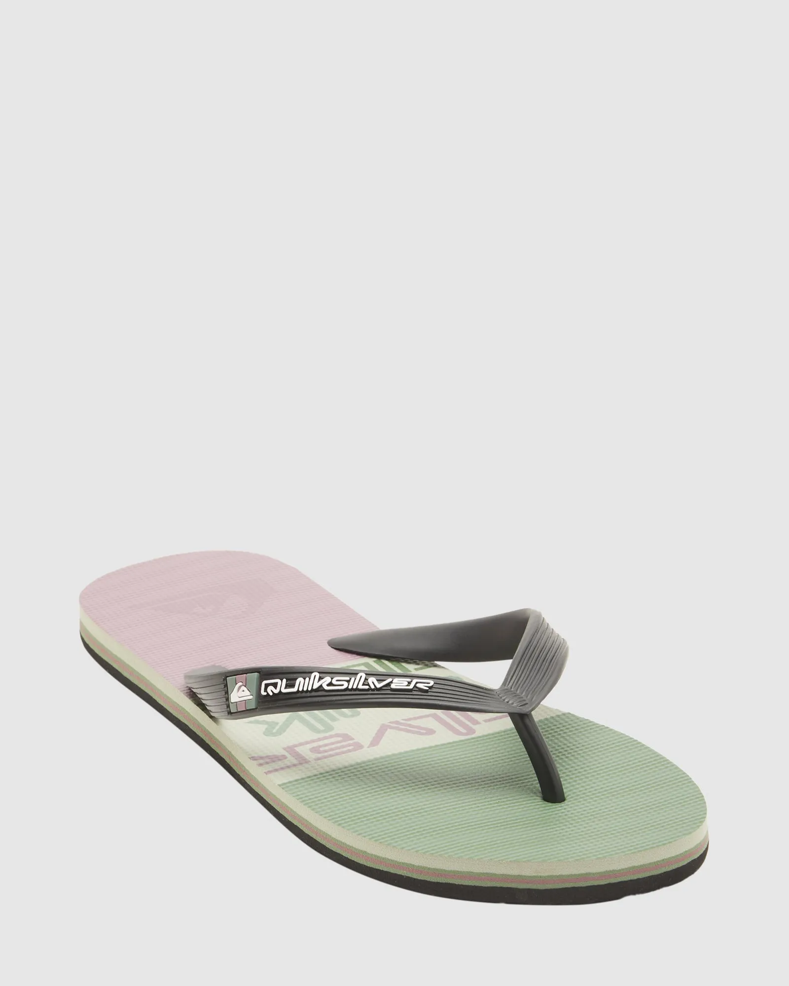 Mens Molokai Stripe Beach Thongs