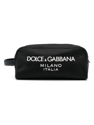 Men's Nylon Beauty-Case in Black | Size UNI | BT0989AG1828B956