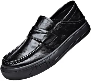 Men's Patent Leather Formal Business Oxford Dress Shoes Slip On Pointed Toe Derbys Classic Formal Business Shoes for Men
