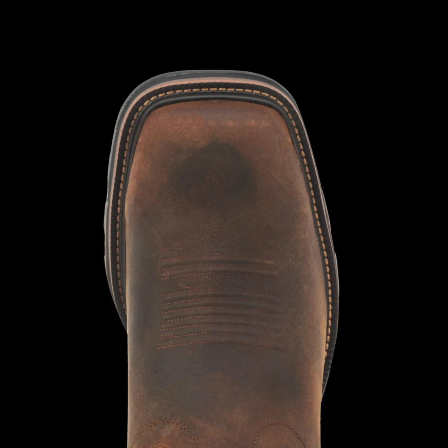 Men's R. Watson Chestnut Distressed Buffalo Work Boots - Steel Toe