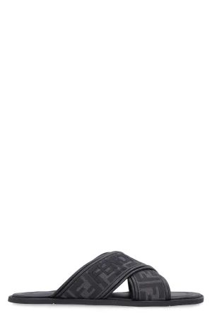Men's Sandal in Nero | Size 7 | 7X1548AJZE