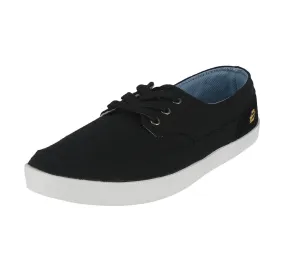 MEN'S SHOES BLACK FAB TENNIS SNEAKERS 7259M