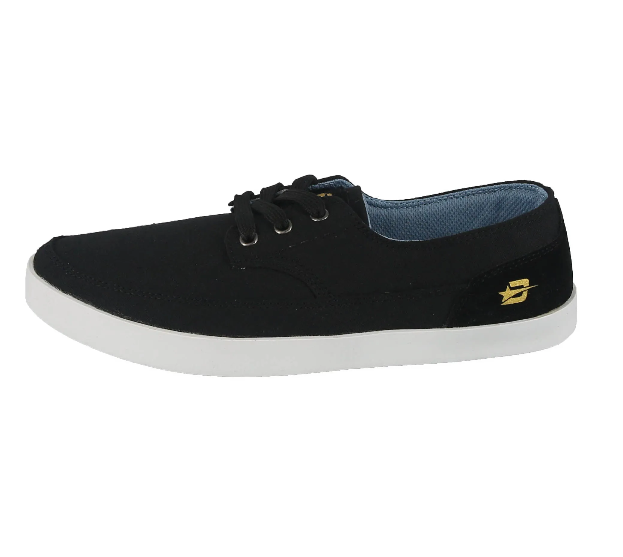 MEN'S SHOES BLACK FAB TENNIS SNEAKERS 7259M
