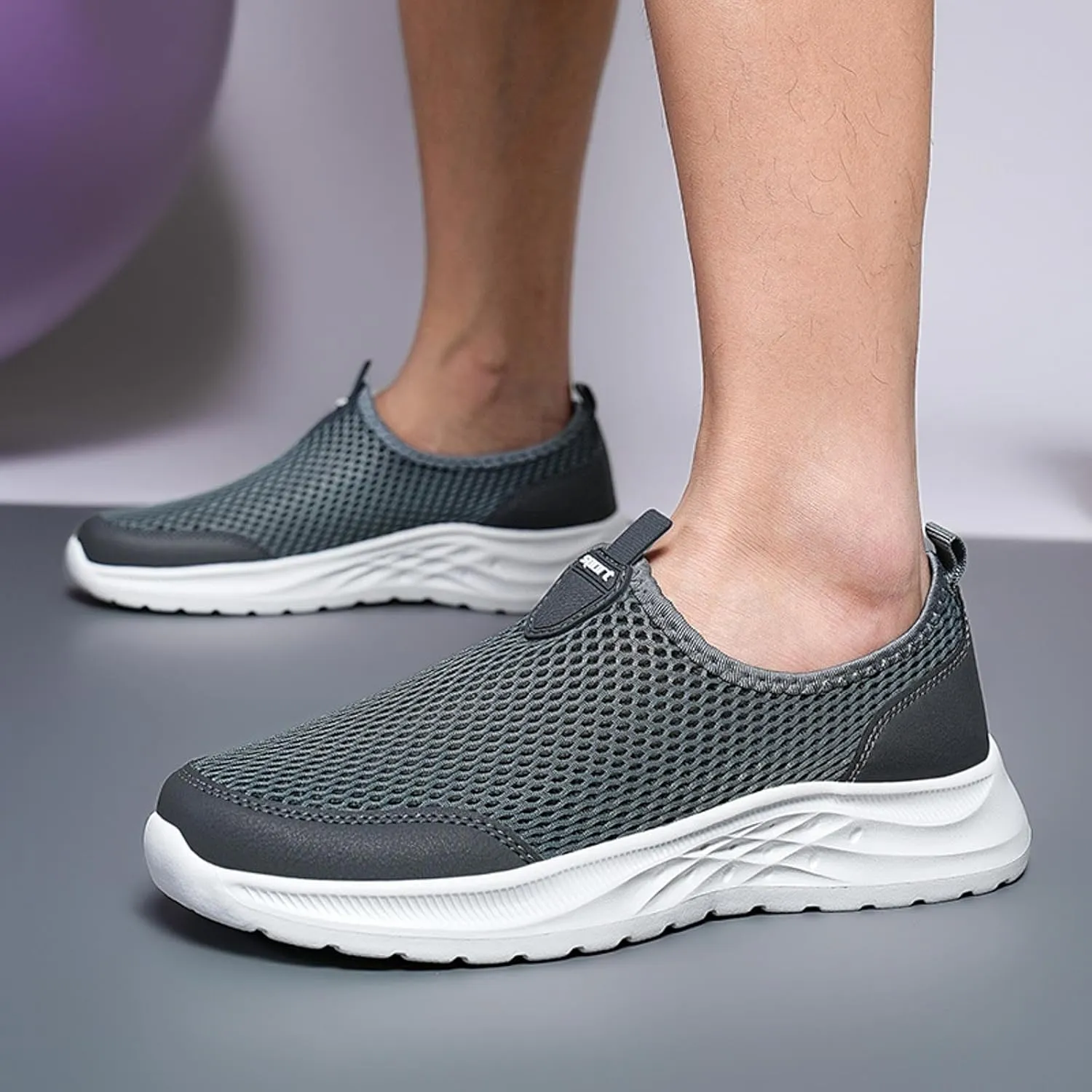 Mens Slip on Sneakers Men's Shoes Athletic Shoes for Men's Mens Air Running Shoes Athletic Trail Tennis Sneaker