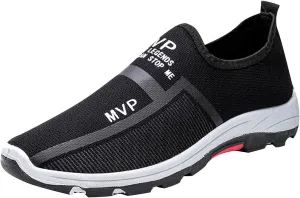 Mens Slip on Walking Shoes Casual Fashion Shoe Laceless Dress Sneakers Comfortable Lightweight Sneaker Footwear