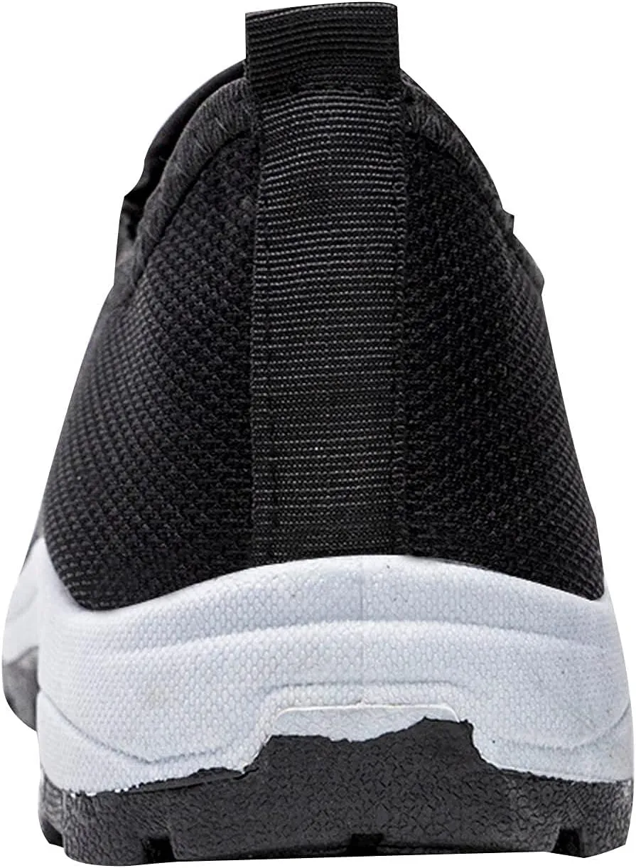 Mens Slip on Walking Shoes Casual Fashion Shoe Laceless Dress Sneakers Comfortable Lightweight Sneaker Footwear