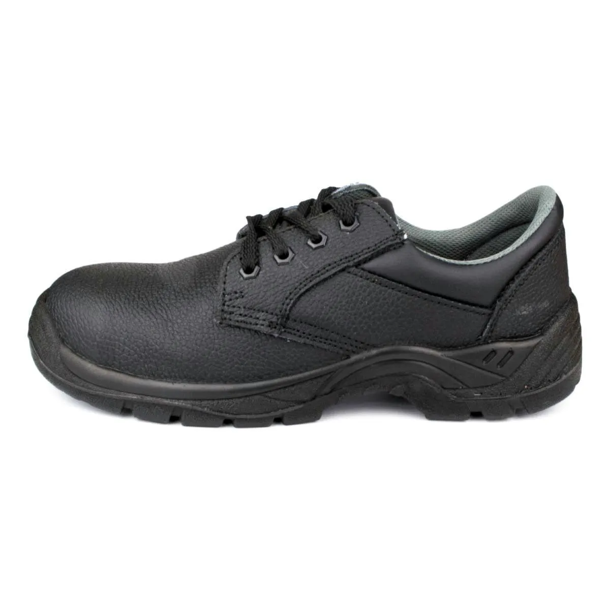 Men's Steel Toe Cap Shoe in Black