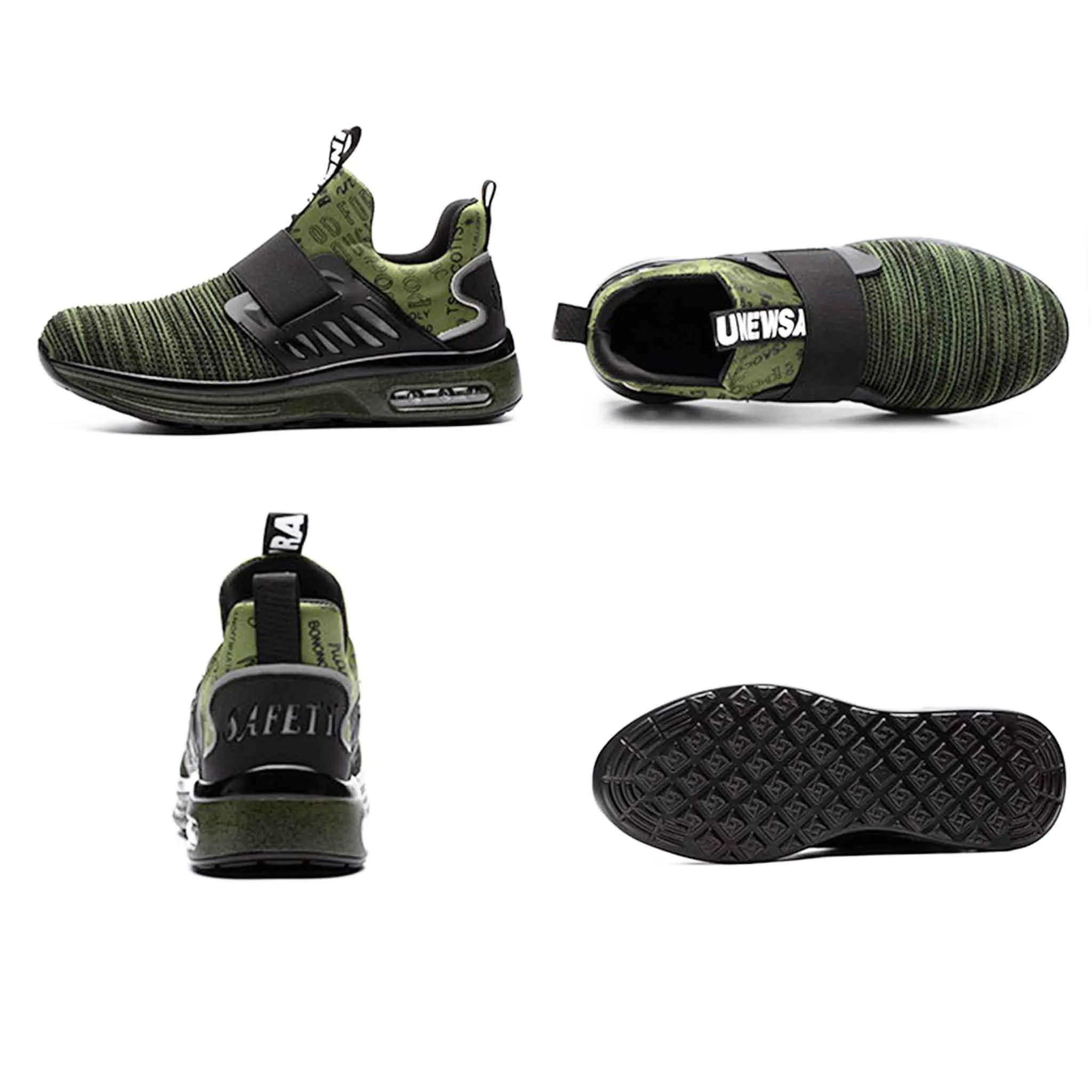 Men's Steel Toe Sneakers - Air Cushion | B150