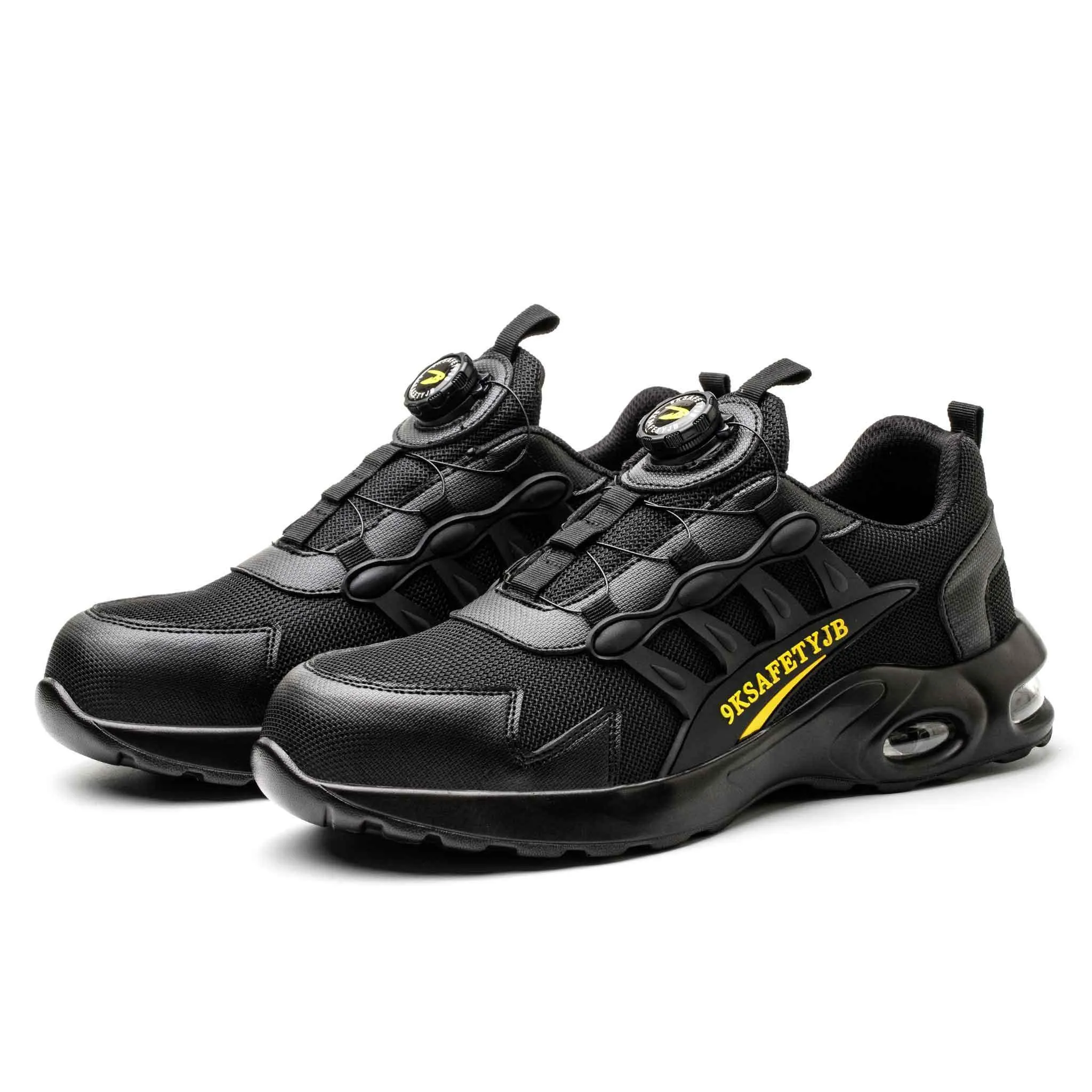 Men's Steel Toe Work Shoes - Knob Lacing System | B222