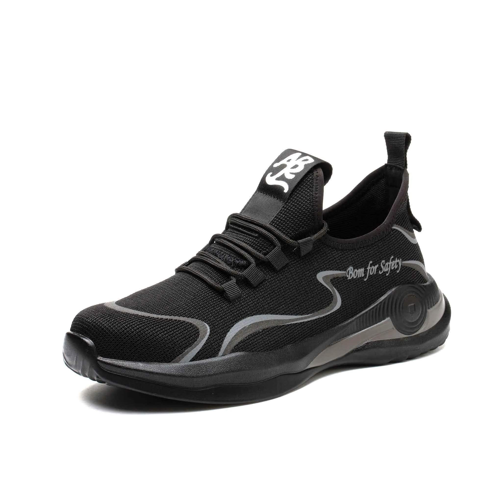 Men's Steel Toe Work Sneakers - Oil Resistant | B163